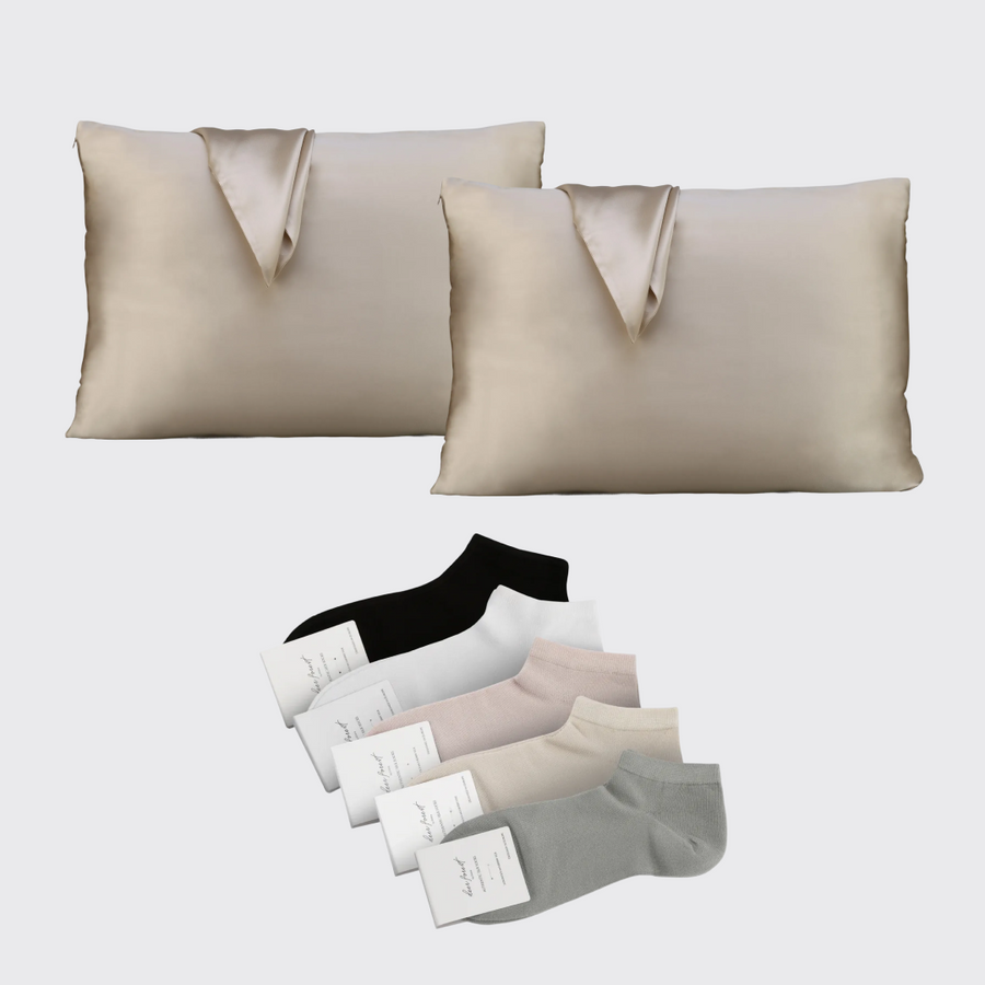 Šilkinio komforto rinkinys (Standartinis 51 x 76 cm)