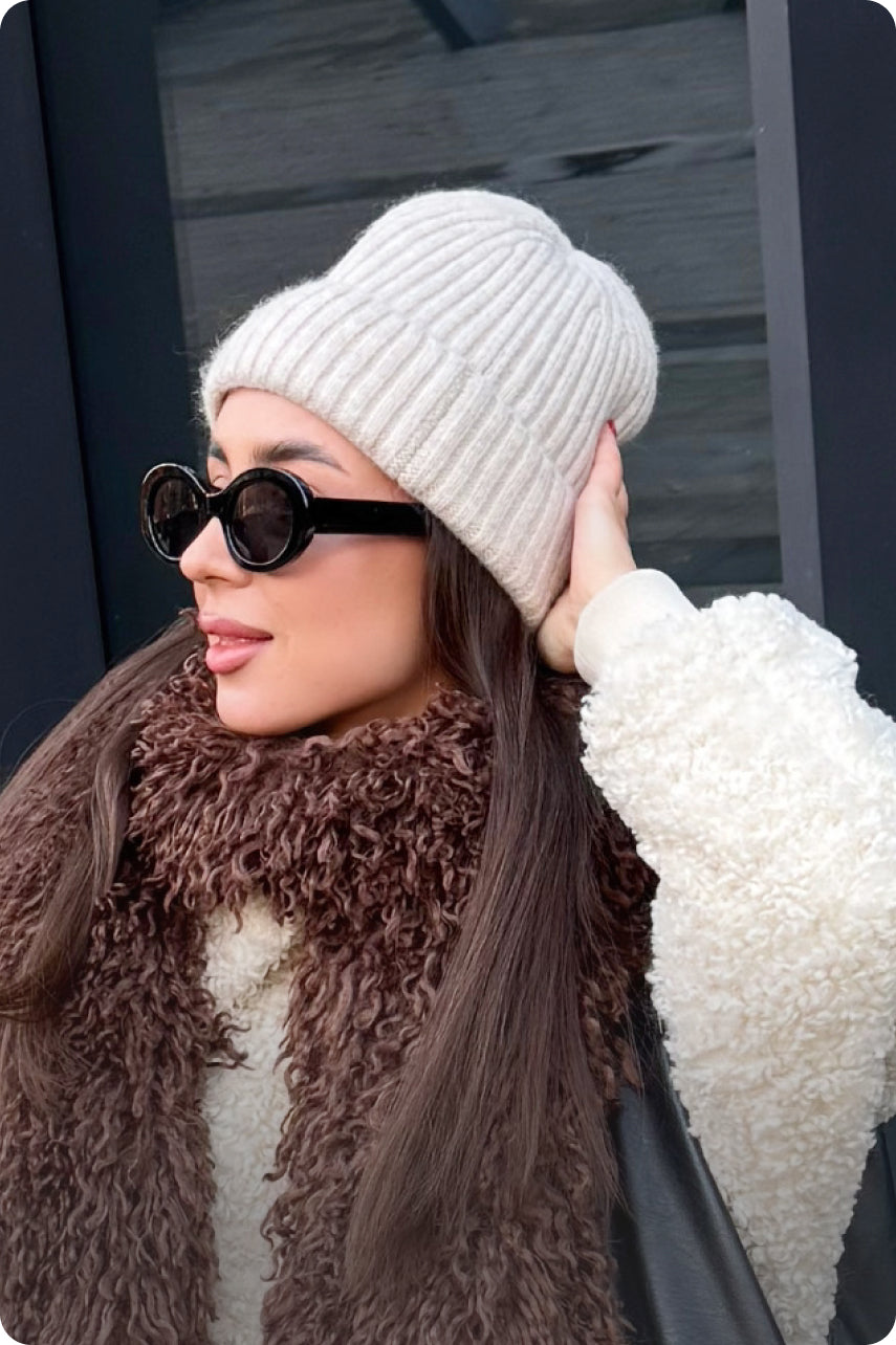 Šilko / vilnos kepurė